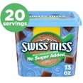 thumbnail image 5 of Swiss Miss Milk Choc Flvr No Sugar Added Hot Cocoa Mix Canister, 13 oz, 5 of 5