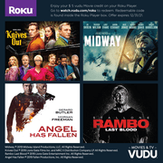 Roku Ultra | Streaming Device 4K/HDR/Dolby Vision, Roku Voice Remote with Headphone Jack, Premium HDMI® Cable