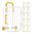 thumbnail image 3 of Material Mini Suitcase Candy Boxes for Party Favors and Wedding Decor Yellow Color, 3 of 5