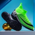 thumbnail image 3 of Zapatos de fútbol profesionales para hombre, botas de fútbol FG/TF, zapatos deportivos transpirables para exteriores, calzado ultraligero para fútbol, Unisex, 3 of 5