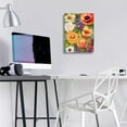 thumbnail image 2 of Epic Art 'Flower Bouquet II' by Tim O'Toole, Acrylic Glass Wall Art, 12"x16", 2 of 2