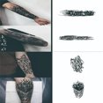 thumbnail image 2 of Pegatinas Tatuaje Impermeables Corporal 4 Uds Letras Brazo, 2 of 9