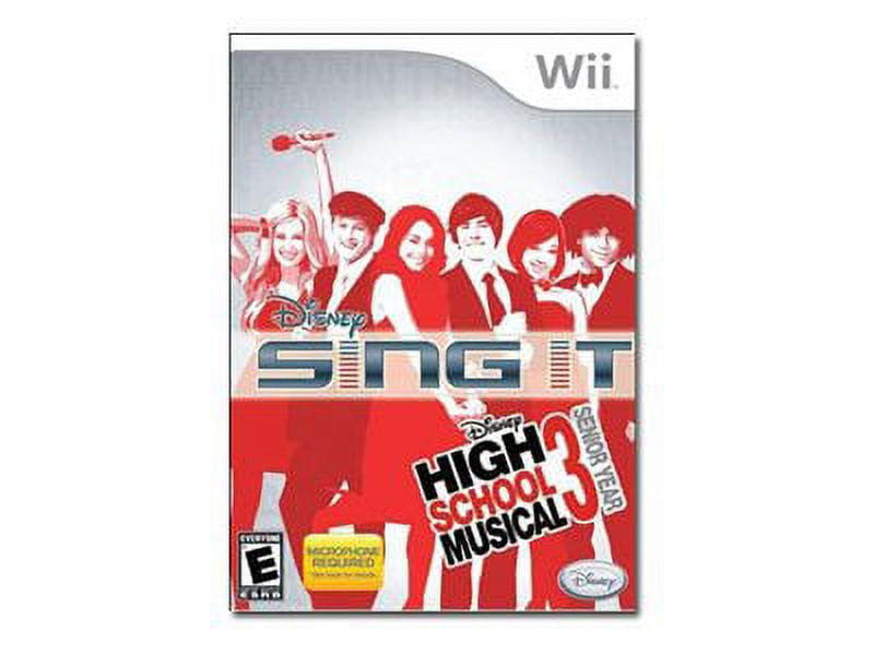 Disney Sing It: Highschool Musical 3, Wii game Used