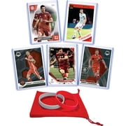 Robert Lewandowski (5) Assorted Soccer Cards &/or Sticker Cards Gift Pack