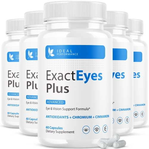 Exact Eyes Plus Advanced Eye Formula Vision Support Supplement Vitamins