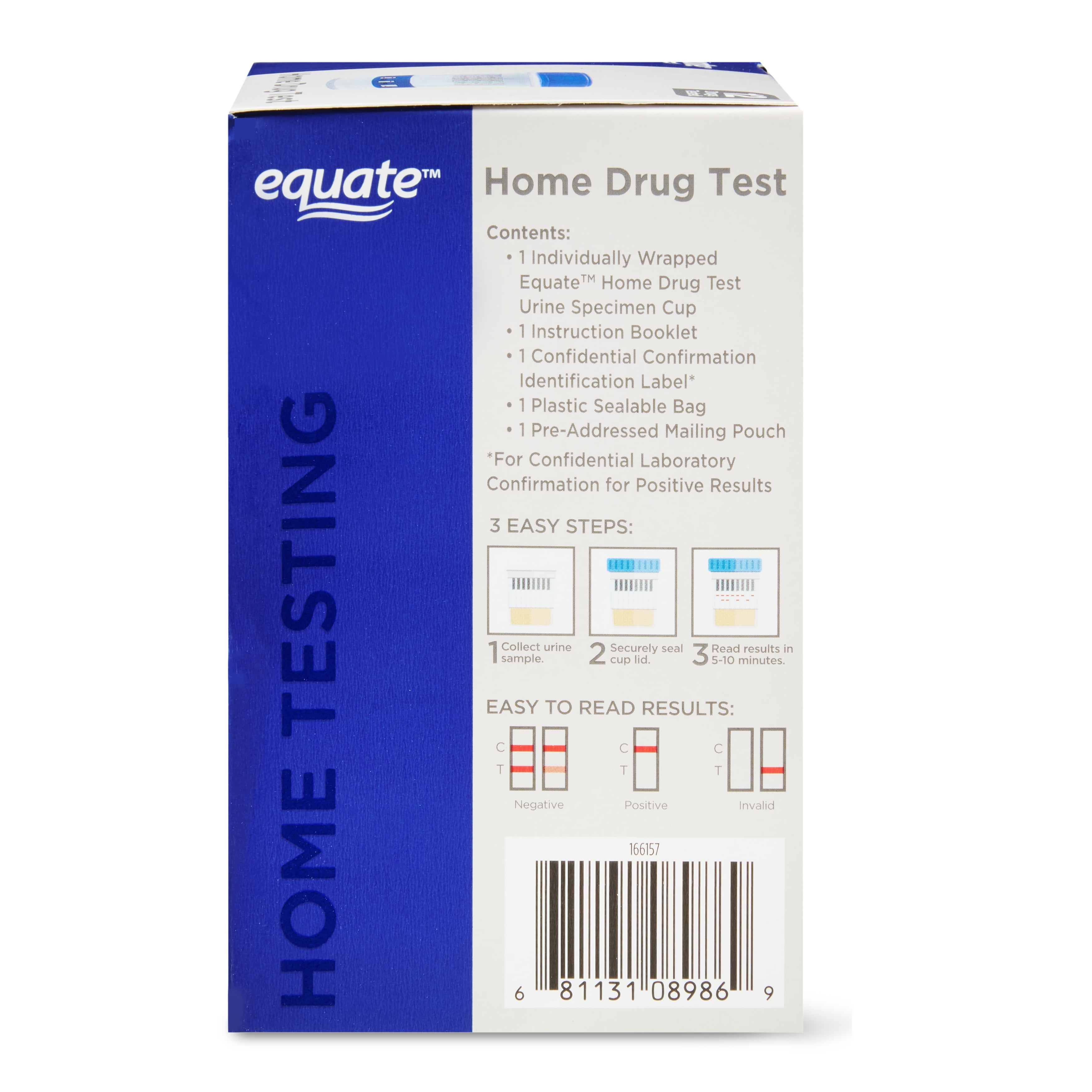 Equate 12 Panel Home Drug Test Walmart Com Walmart Com
