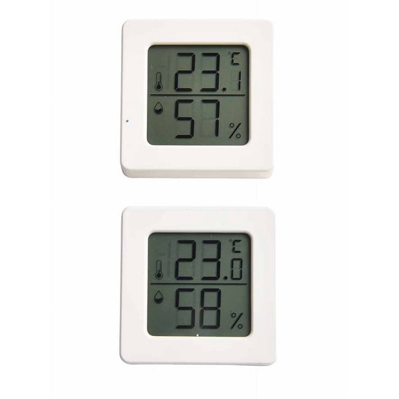 Homena Multipurpose Mini LCD Digital Thermometer Hygrometer Indoor Room Temperature Humidity Meter Sensor Gauge Home Weather Station