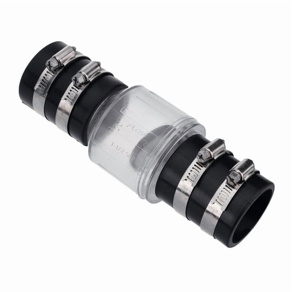 Silents Check Valves with Clamps Sump Pump Check Valves for Backflow Prevention