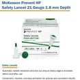thumbnail image 2 of McKesson Prevent HP Safety Lancet 21 Gauge Needle 1.8 mm Depth 20 Box(s), 100 /Box, 2 of 4