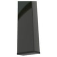 thumbnail image 4 of KEINXS Console table double tempered glass rectangular console table black legs double glass coffee table, 4 of 4