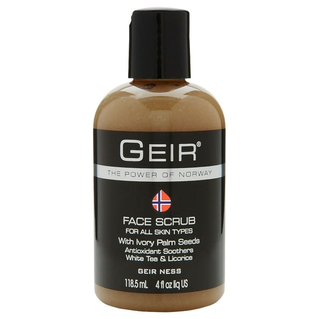 Exfoliante facial Geir Ness exfolia la piel y nutre la piel, 100 ml