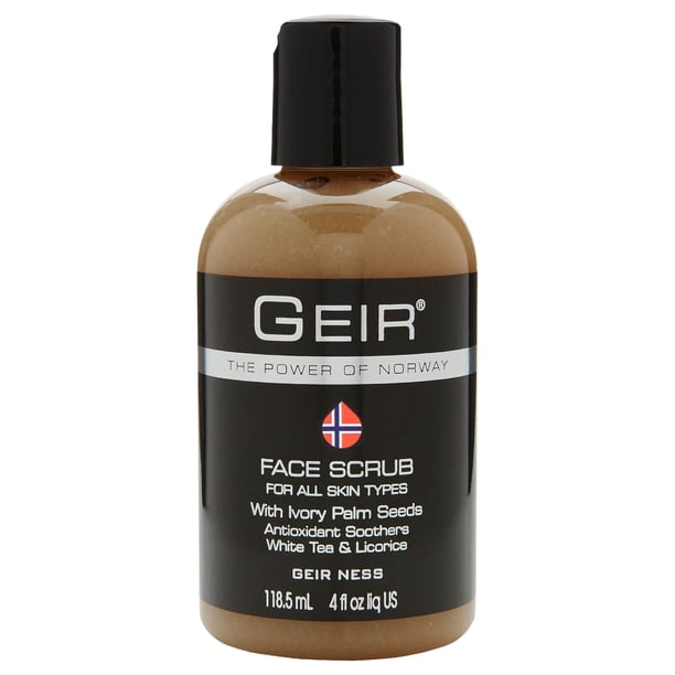 Exfoliante facial Geir Ness exfolia la piel y nutre la piel, 100 ml