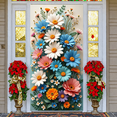 thumbnail image 5 of Colorful Flowers Floral Banner Spring Flower Display Multicolor Pattern Daisy Decoration Nature Background for Wedding Decoration Party Backdrop Indoor Decor, 5 of 9