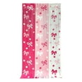thumbnail image 2 of FeiFu Three Color Block Bow Curtain Door Curtain Decoration Sparkling Curtain for Christmas Parties Weddings Home Events, 2 of 6