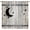 Star-2, variant on Astrology Moon Sun Curtains Stars Pattern Privacy Printed Rod Pocket Blackout Window Treatments for Bedroom Living Room Kitchen 84" W X 84" L
