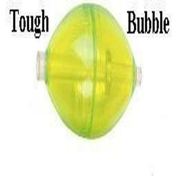 Rainbow Plastics Tough Bubble 2" Medium Cast Bubble Float, Clear, 3