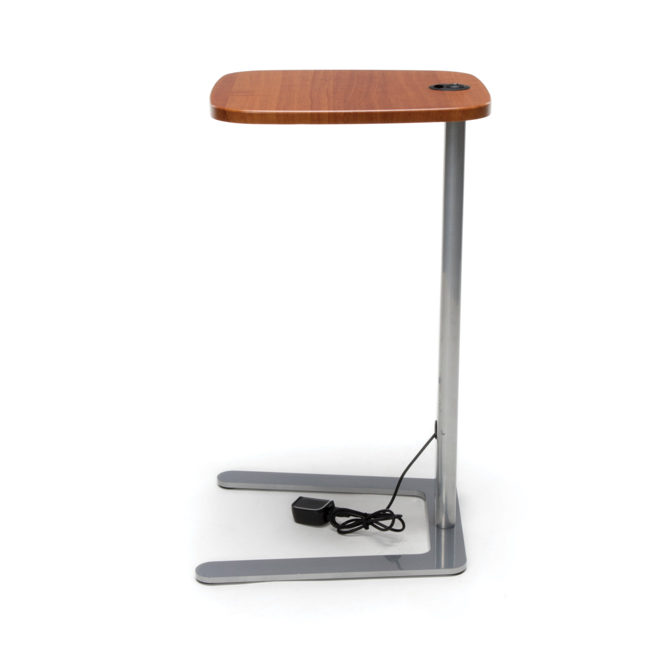 OFM Model ACCTAB Accent Table with USB Grommet, Cherry