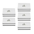 thumbnail image 1 of LOVIVER 5Pcs Aluminium M8 T-Slider for T-slot For Various Woodworking Tool Handcraft, 1 of 8