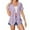 Purple, variant on Women's Summer Casual Cardigan, US Size Loose Fit Short Sleeve Open Front Knit Top, Lightweight Breathable Cover Up for Beach, Vacation, and Daily Wear Pink XXL