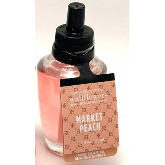 Bath & Body Works MARKET PEACH Wallflowers Home Fragrance Refills