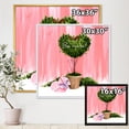 thumbnail image 4 of Designart 'Be Mine Heart Shaped Valentine House Plant' Farmhouse Framed Canvas Wall Art Print, 4 of 5