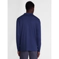 thumbnail image 3 of George Men's Interlock Polo Shirt with Long Sleeves, Sizes S-5XB, 3 of 5
