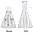 thumbnail image 4 of SKYSONIC 2 PCS Absorbent Hand Towels, Pink and Blue Dragonfly Bathroom Hand Towels with Hanging Loop,Hanging Kitchen Hand Towels, Spring Quick Dry Microfiber Hand Bath Towels, 12"x17", 4 of 6