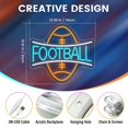thumbnail image 3 of Letrero de neón de fútbol Wootfairy, 34 x 31 cm, USB regulable, 3 of 7