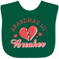 thumbnail image 3 of Inktastic Grandma's Lil' Heartbreaker Boys or Girls Baby Bib, 3 of 4