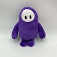 thumbnail image 2 of Peluche de frijol estilo juego, muñeco de peluche suave, peluche morado coleccionable para niños, 18 cm, 2 of 2