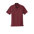 thumbnail image 3 of Port Authority Dry Zone UV Micro-Mesh Polo, Burgundy, 4X-Large, 3 of 4