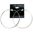 thumbnail image 2 of Mi Amore Hoop-Earrings Silver-Tone, 2 of 2