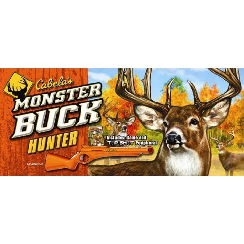 cabela's monster buck hunter wii