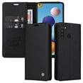 thumbnail image 1 of Funda para Samsung Galaxy A21 Estuche de Cuero PU Tipo Cartera con Ranuras para Tarjetas y Cierre Magnético, 1 of 5