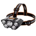 thumbnail image 1 of Faro LED potente con carga superbrillante, iluminación portátil para exteriores, faro de pesca resistente al agua, 1 of 2