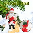 thumbnail image 3 of 2020 Santa Claus Wearing Face Mask Christmas Tree Ornament Set 2 Pieces Funny Holiday Decor 4X4Inch, 3 of 9