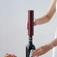 thumbnail image 2 of Wine Charged Automatic Reusable Easy Carry Red Wine Opener For Waiter Women Home Kitchen Bar, 2 of 9