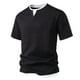 thumbnail image 1 of pstuiky camisetas de hombre, Blusa básica de manga corta con cuello redondo y mangas cortas para hombre camisas casuales para hombre m, 1 of 4