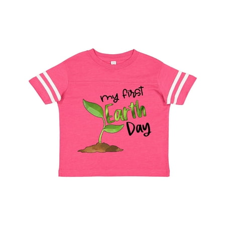 

Inktastic My 1st Earth Day Sprouting Plant Gift Toddler Boy or Toddler Girl T-Shirt