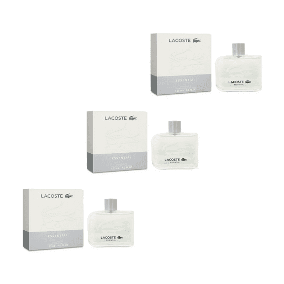 Paquete 3X2 Lacoste Essential 125 ML EDT Spray
