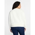 thumbnail image 3 of Terra & Sky Women's Plus Size Bon Appetito Graphic Sweatshirt, Sizes 0X-5X, 3 of 5