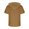 thumbnail image 4 of Pantalones para Hombres Cortos Casual Sólido Manga Corta Blusa con Capucha, Top de Bolsillo con Ajuste Suelto para Uso Al Aire Libre Y Diario, Tela de Poliéster, 4 of 9