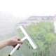 thumbnail image 3 of Escobilla de goma para puerta de ducha de vidrio con ventana | Cepillo de limpieza multiusos con hoja de goma de gel de sílice de 10 pulgadas | Mango de haya antideslizante | Sin rayas para espejos, 3 of 5