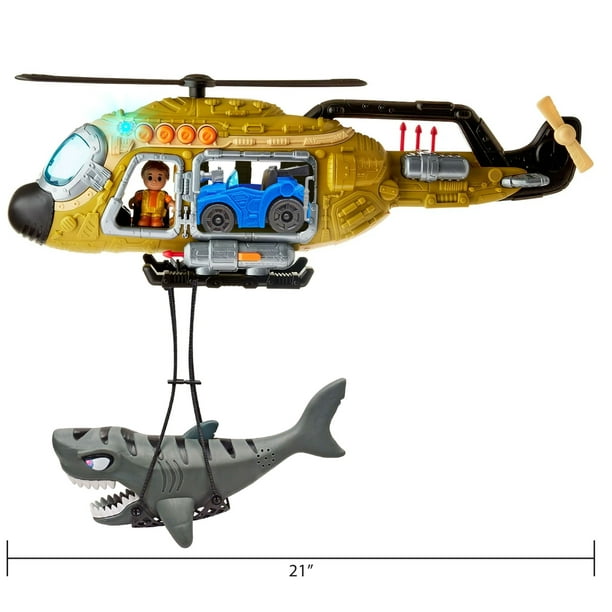 Kid Connection Shark Mission Play Set, 52 Pieces - Walmart