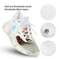thumbnail image 3 of 2024 Seashell On The Beach Women Or Men Lace Up Flat Sneakers Female Mesh Walking Footwear, 3 of 8