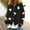 Black, variant on pxiakgy women's heart-shaped embroidered knit cardigan sweater slim o-neck long sleeve sweater black l