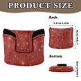 thumbnail image 2 of Haosy Glittering Stars on Red Golf Mallet Putter Cover Strong Magnetic Leather Golf Club Headcover Closure, 2 of 7
