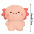 thumbnail image 3 of Luoshdecor Cute Axolotl Stuffed Animals,Compact Size,Soft Fluffy Axolotl Plush Toys,Accompanying Gift Doll for Christmas Mather Day Birthday 7.87 in, 3 of 9