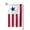 Square, variant on Flag Of Liberian Garden Flag Double Sided Flags with Vivid Color for Yard Lawn Garden Decor 12.5 x18 Inch Sharp Corner