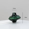 thumbnail image 2 of MMJ Hand Blown Textured Glass Vase Irregular Canyon Design for Dining Table Centerpiece, 2 of 6